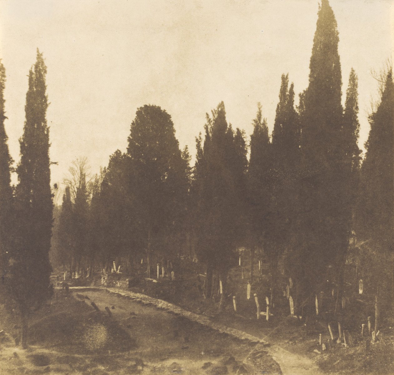 Türkei: Friedhof von Scutari, 1852 von Ernest de Caranza