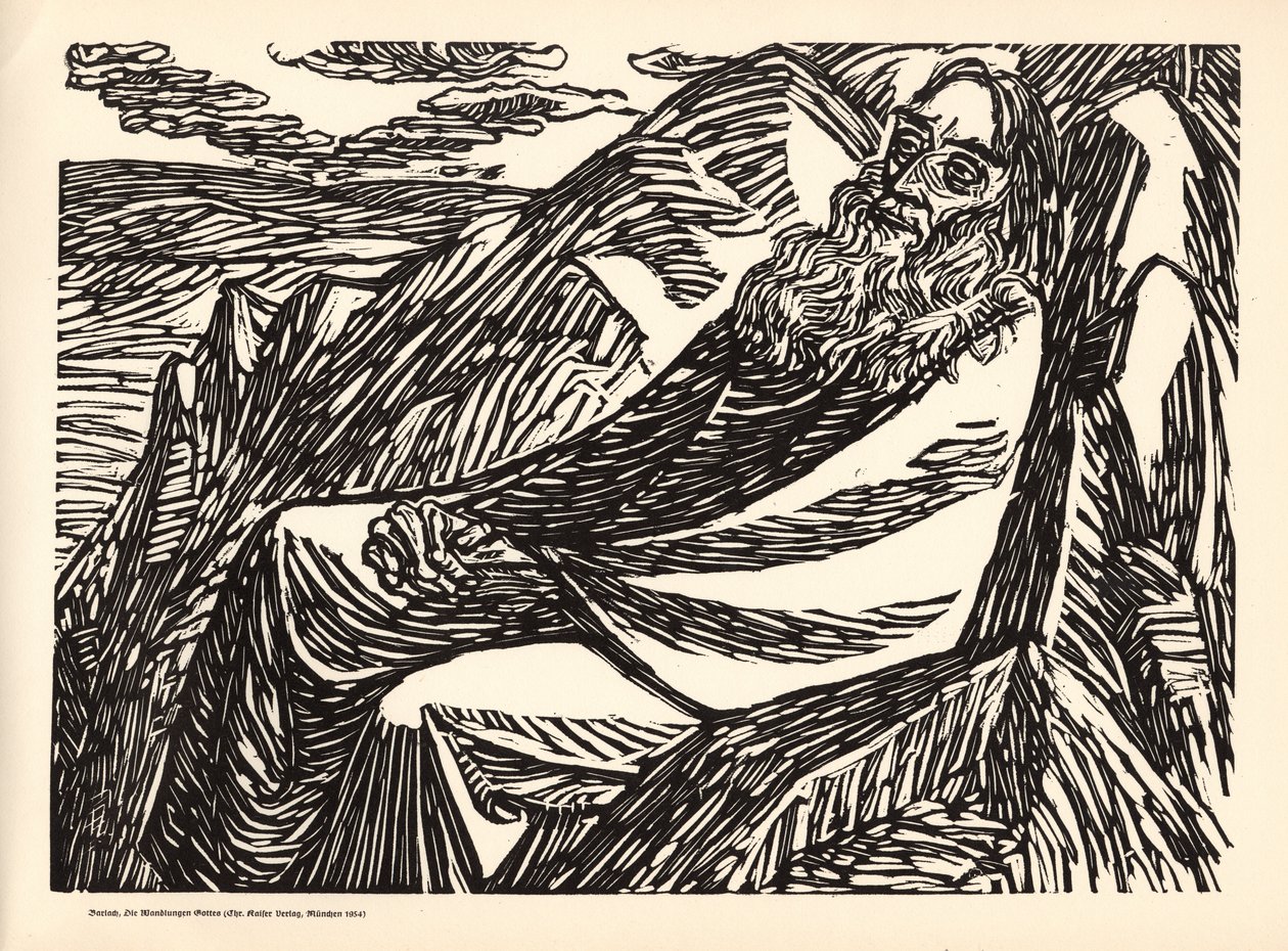Die Wandlungen Gottes - 7 - Der siebente Tag von Ernst Barlach