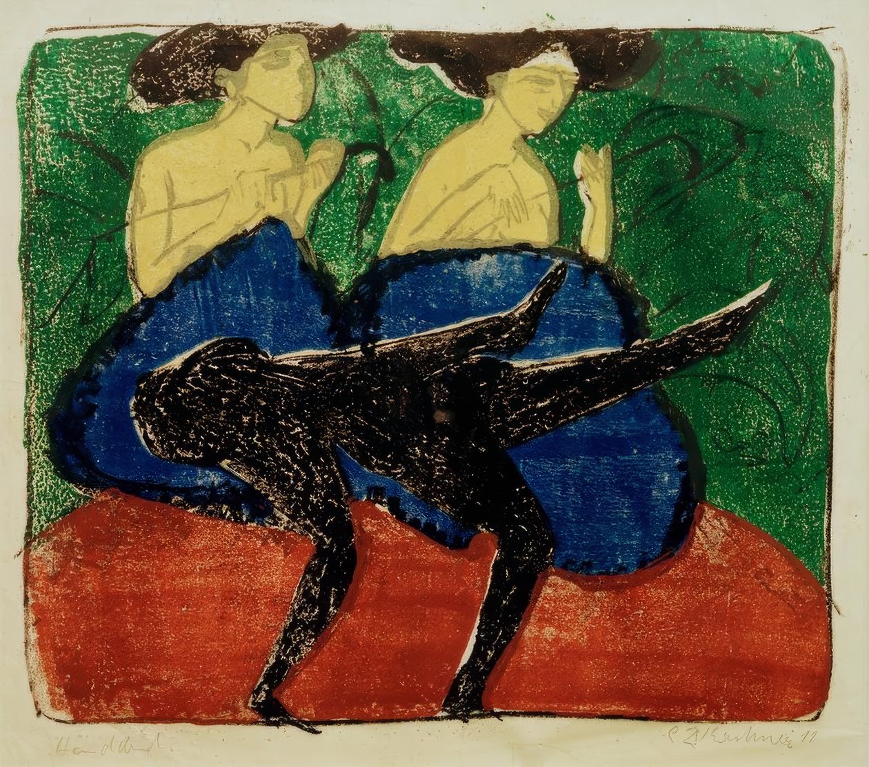 Cake Walk von Ernst Ludwig Kirchner