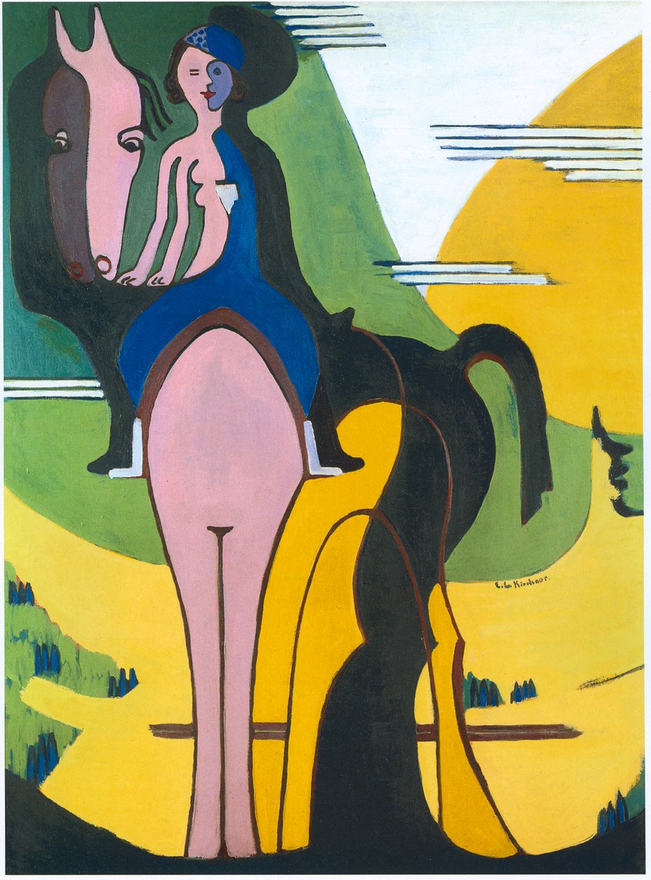 Reiterin von Ernst Ludwig Kirchner