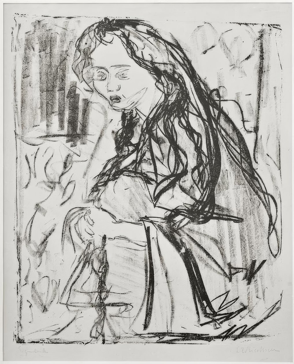 Ruth im Morphiumtraum von Ernst Ludwig Kirchner