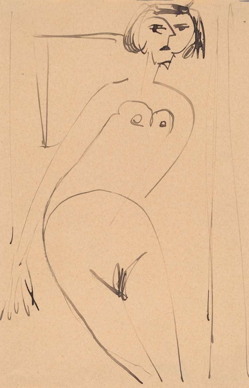 Akt von Ernst Ludwig Kirchner