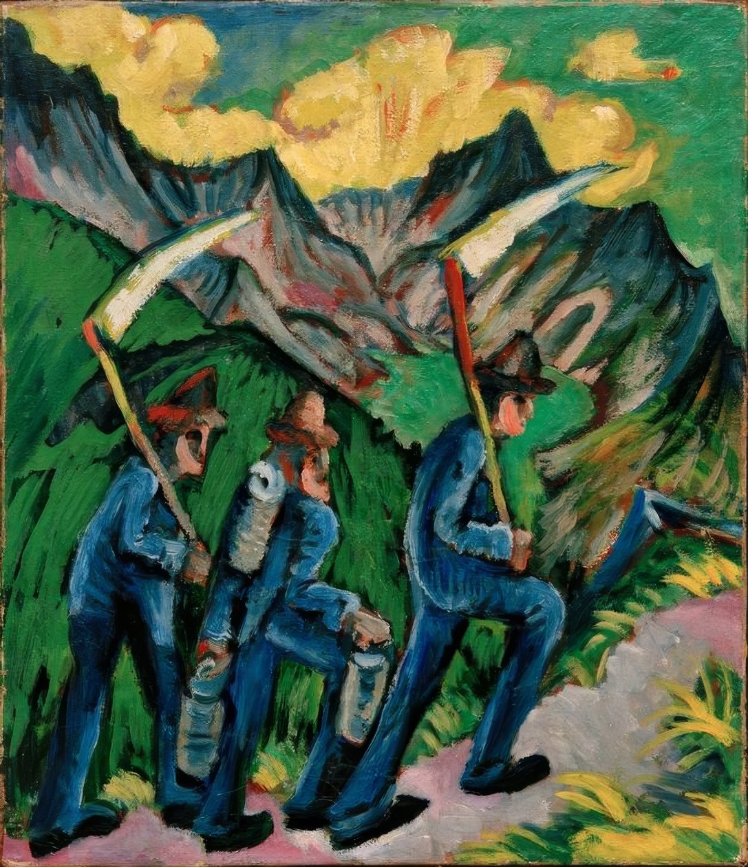 Alpleben von Ernst Ludwig Kirchner