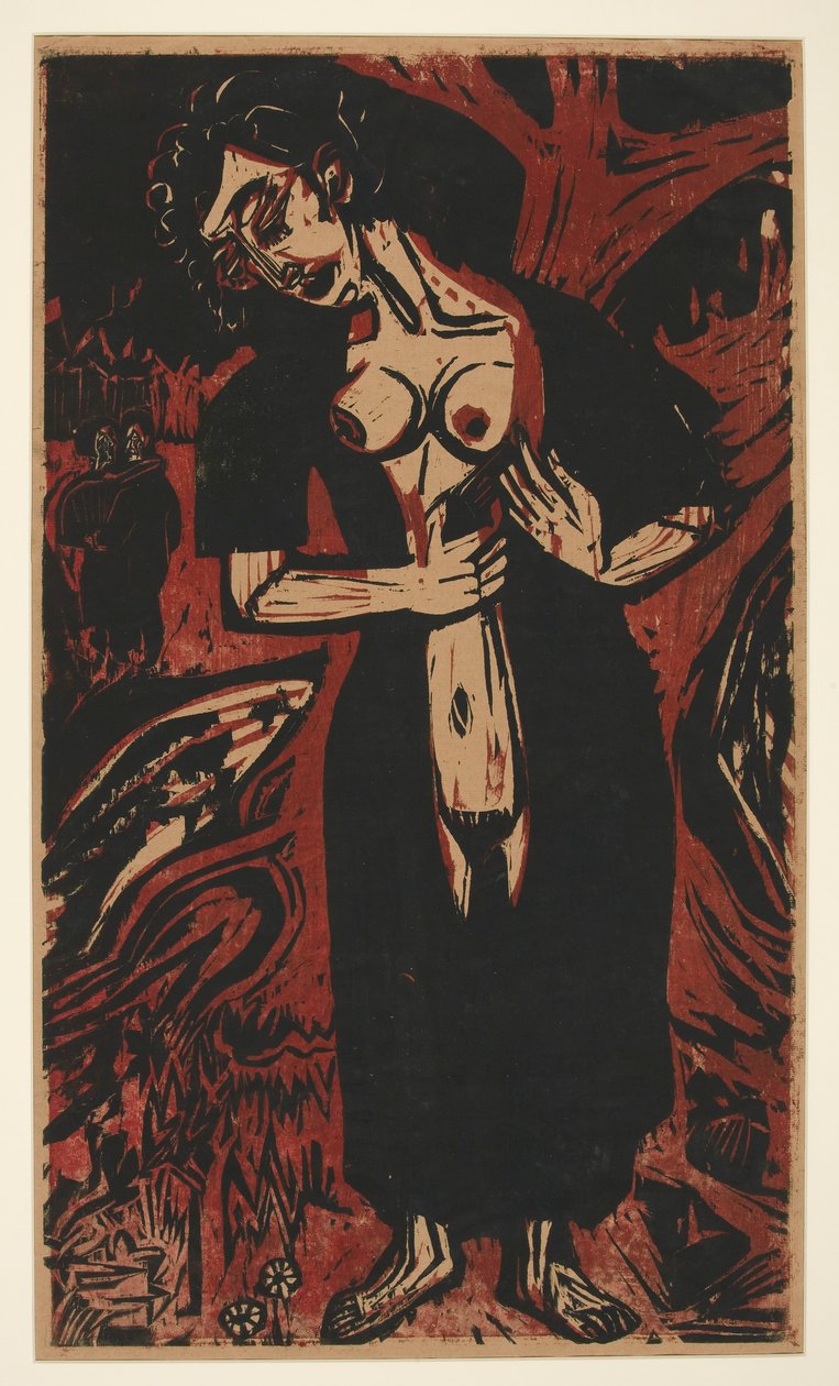 Die Selbstmörderin von Ernst Ludwig Kirchner