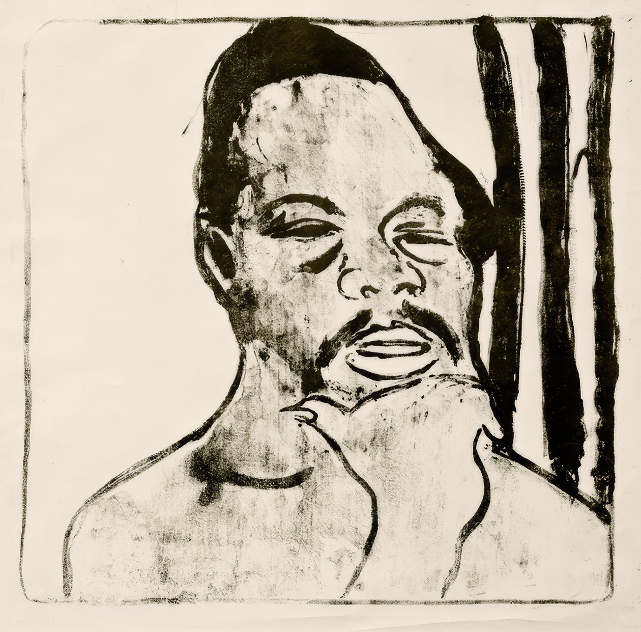 Negerkopf von Ernst Ludwig Kirchner