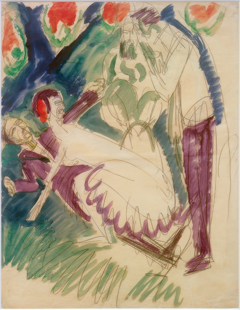 Pantomime von Ernst Ludwig Kirchner
