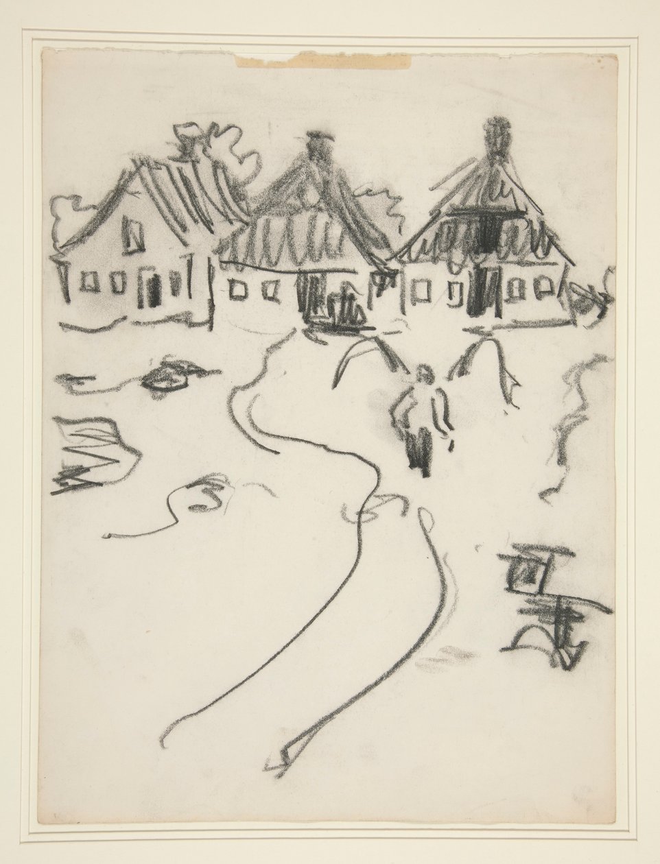 Drei Häuser von Ernst Ludwig Kirchner