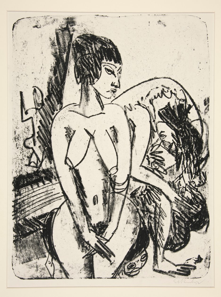 Zwei Frauen von Ernst Ludwig Kirchner