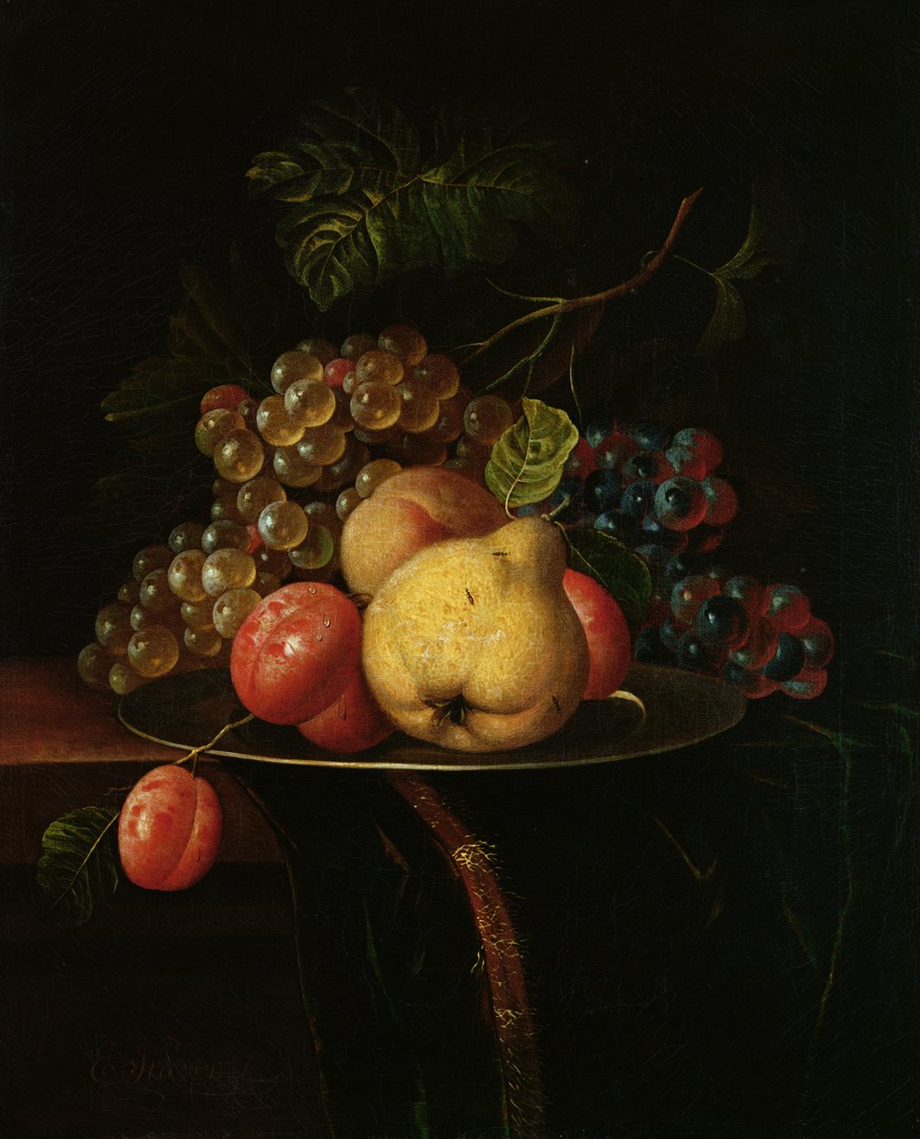 Früchtestillleben von Ernst Stuven