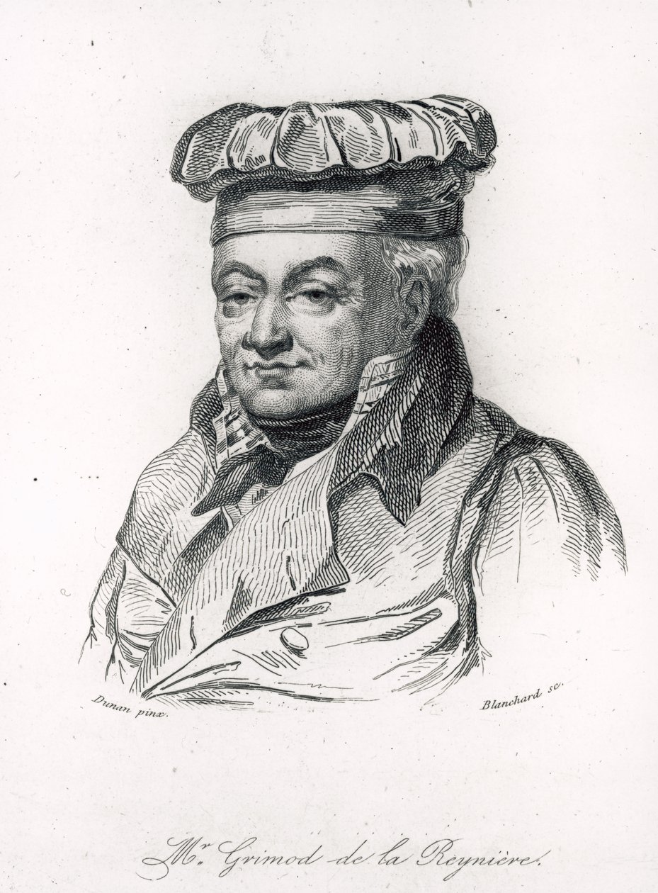 Alexandre Grimod de la Reyniere (1758-1838) von Etienne Dunan
