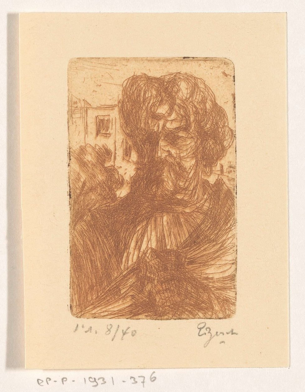 Judas (Oberammergau) von Etienne Bosch (signed by artist)