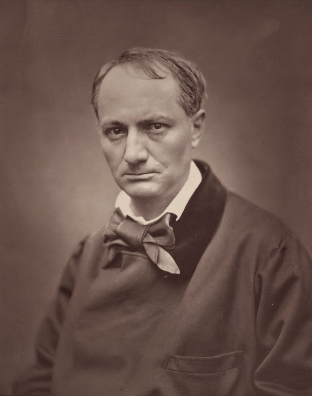 Charles Baudelaire, 1861, gedruckt 1877 (Foto) von Etienne Carjat