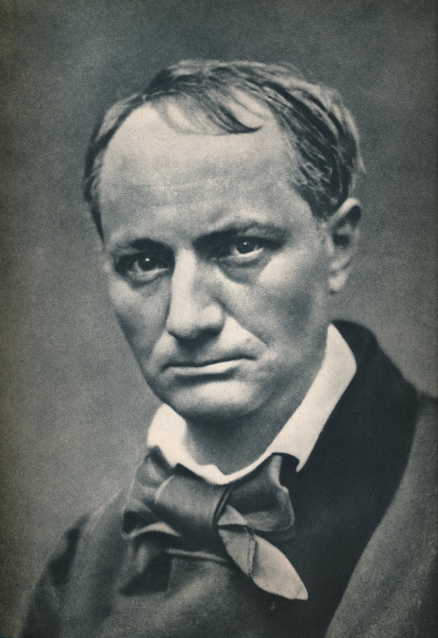 Charles Baudelaire, 1863, 1939 von Etienne Carjat