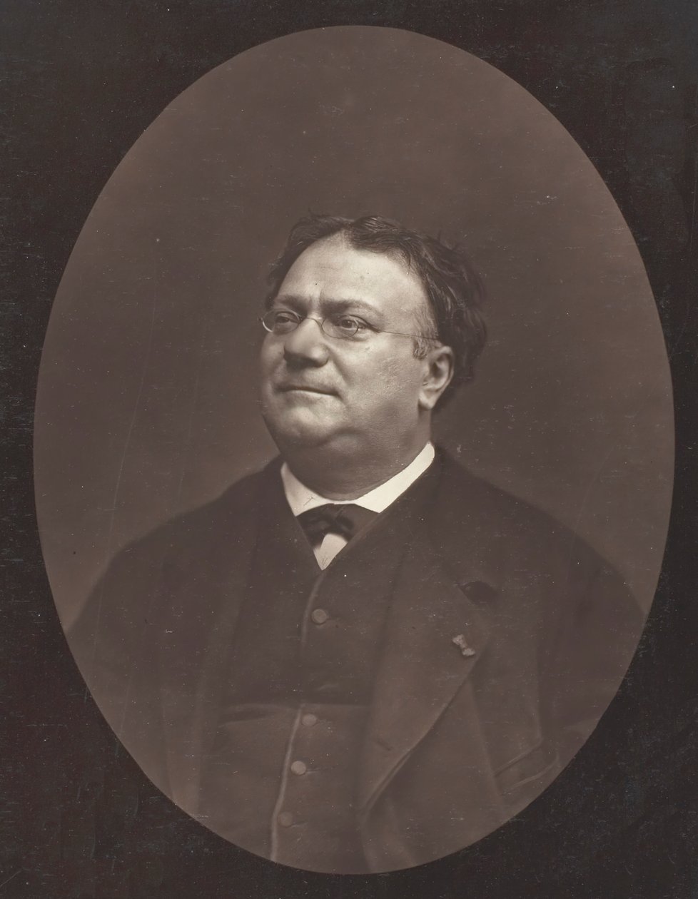 Charles Monselet, ca. 1876 von Etienne Carjat