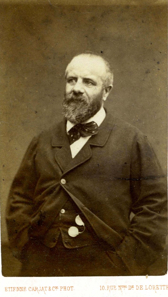 Eugène Pottier von Étienne Carjat von Etienne Carjat