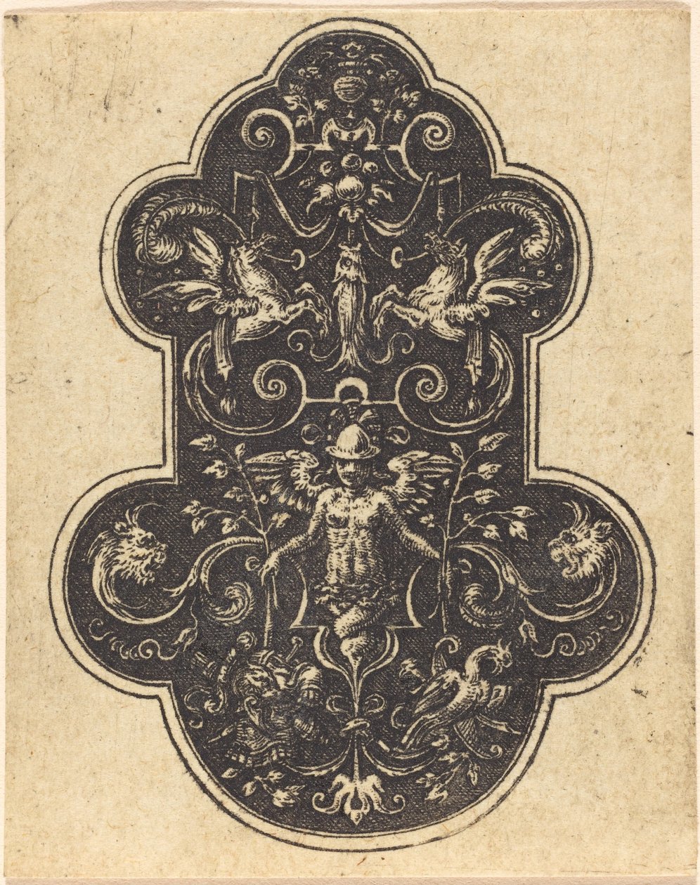 Weibliche Figur von Etienne Delaune