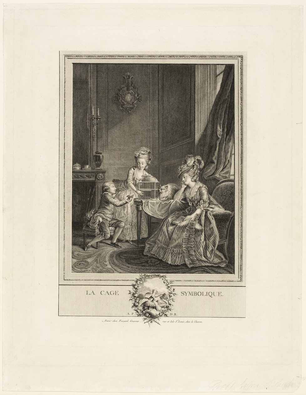 Symbolischer Käfig von Etienne Fessard