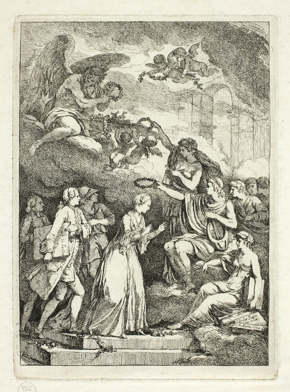 Platte aus, Nella Venuta von Etienne de Lavallee Poussin