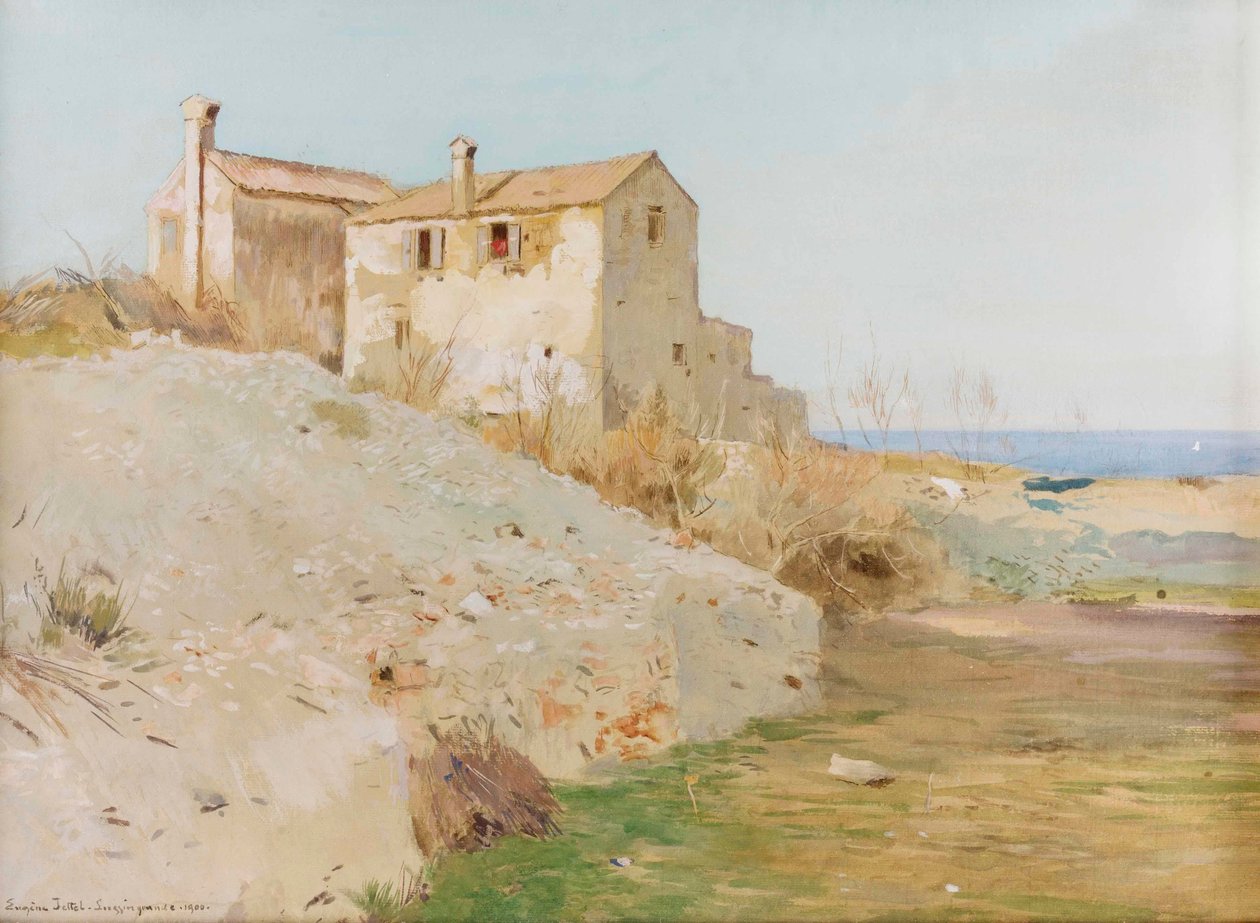 Haus an der Küste von Eugen Jettel