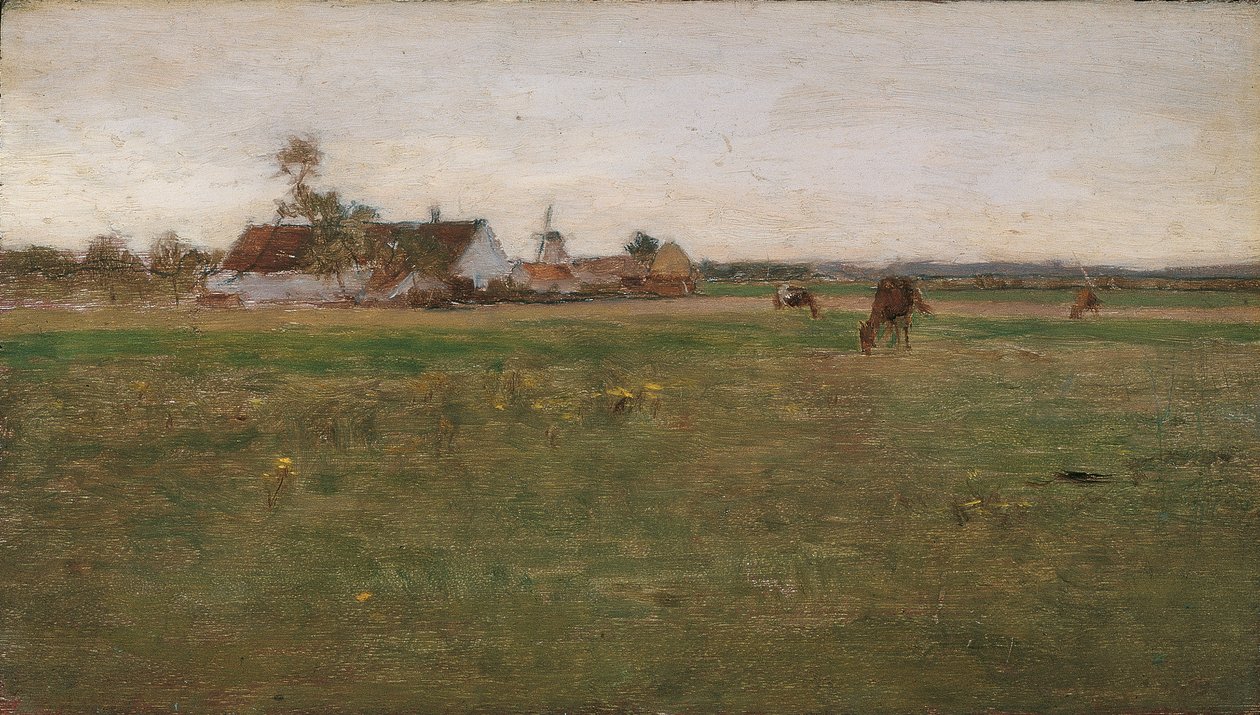 Abendlandschaft von Eugen Jettel