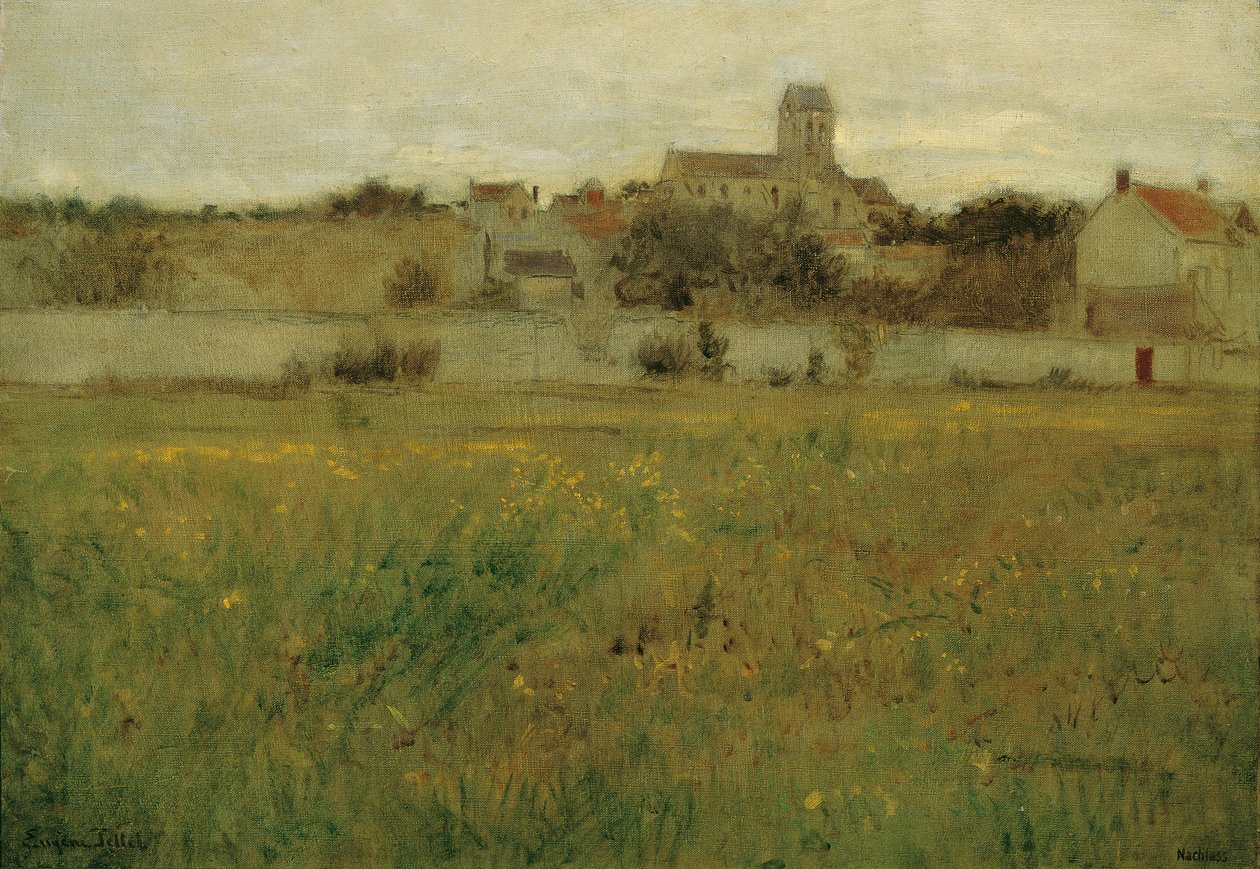 Ansicht von Auvers-sur-Oise von Eugen Jettel