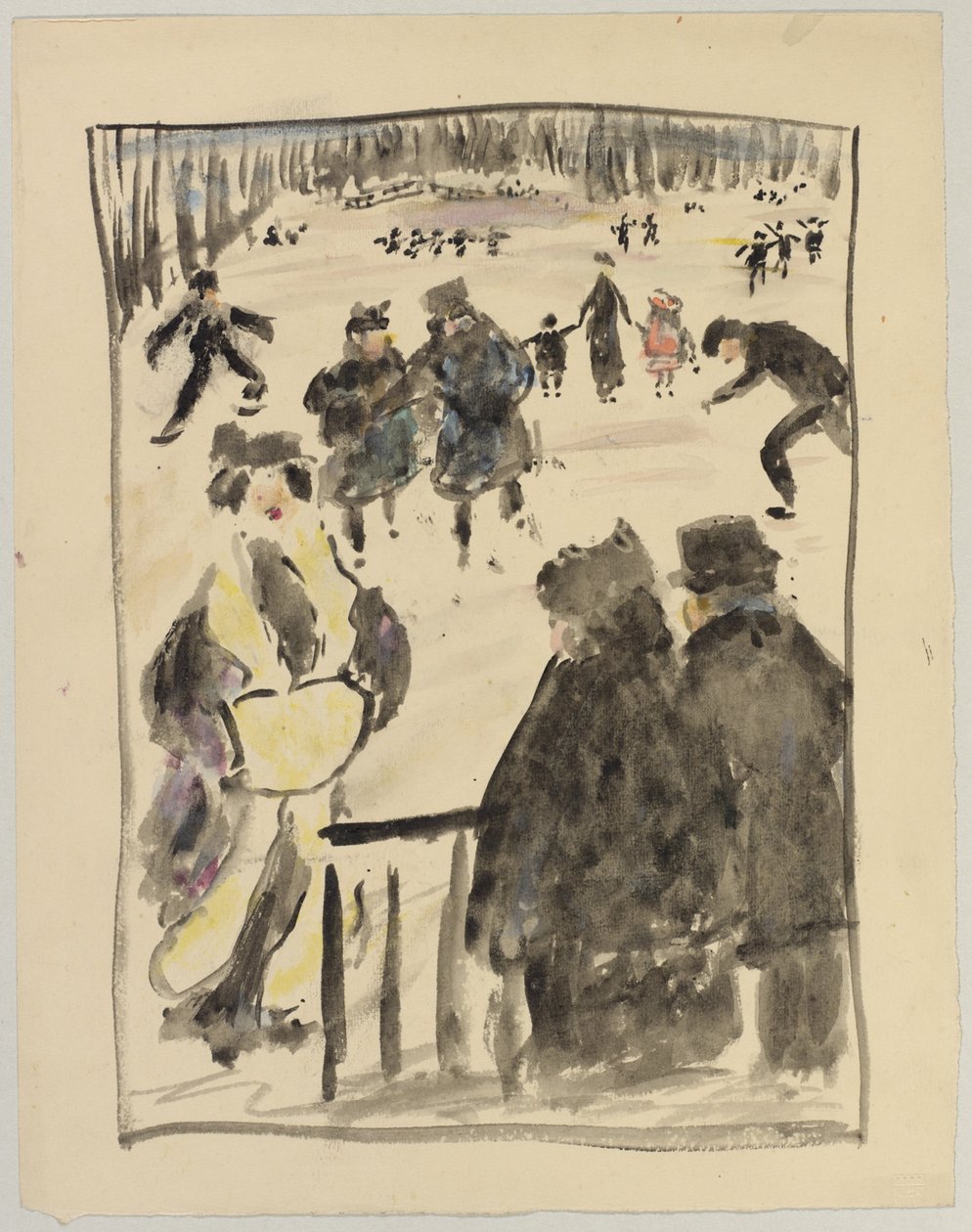 Winterlandschaft von Eugen von Kahler