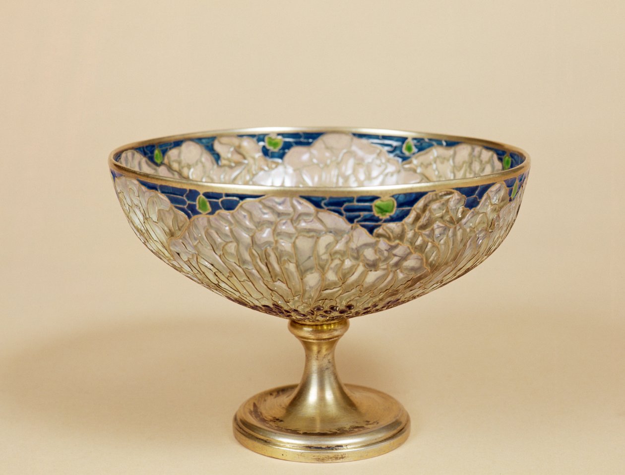 Plique-à-jour-Becher, um 1900 von Eugene Feuillatre