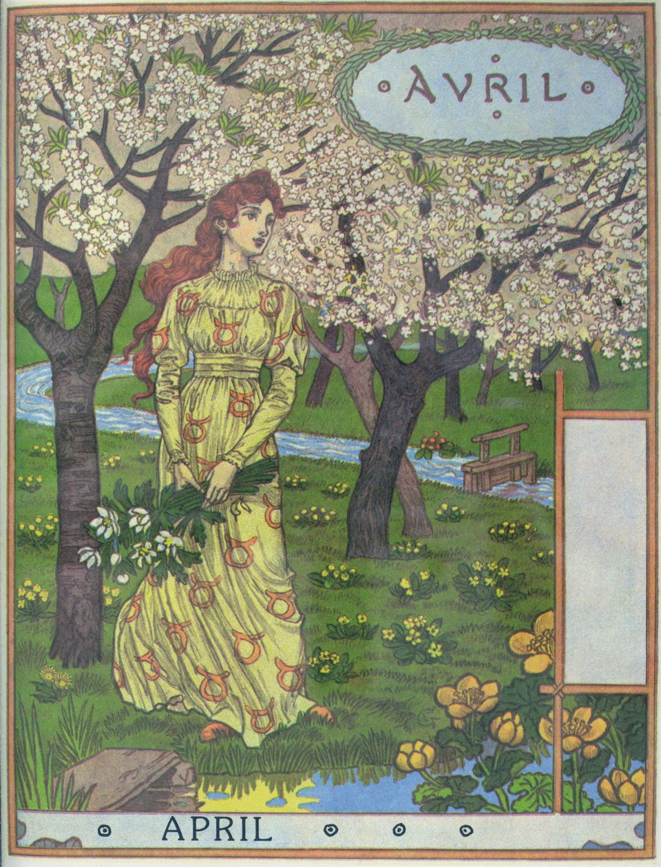 April von Eugene Grasset