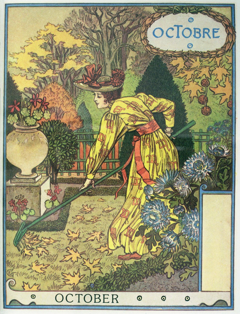 Oktober von Eugene Grasset