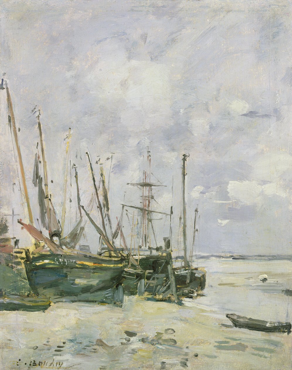 Boote, 1888-95 von Eugene Louis Boudin