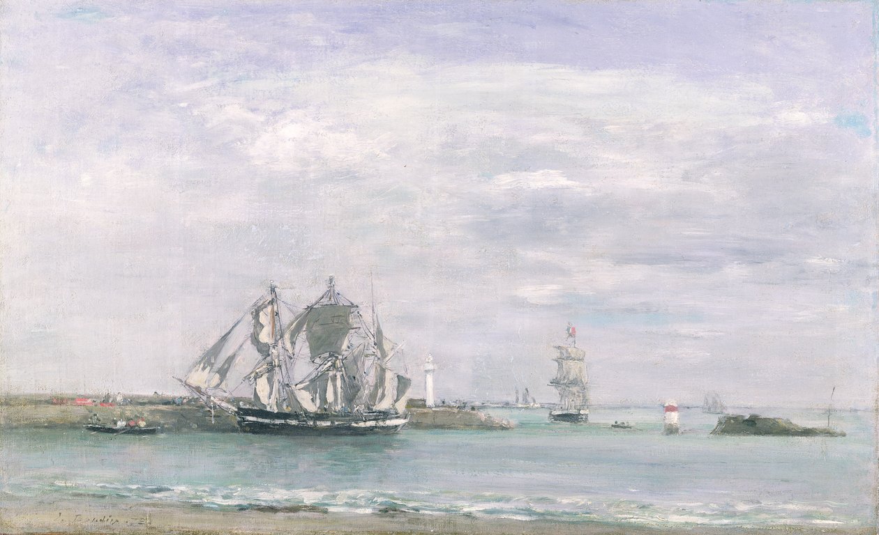 Portrieux von Eugene Louis Boudin