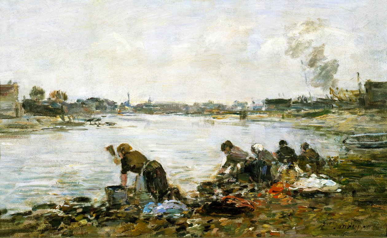Die Wäscherinnen von Eugene Louis Boudin