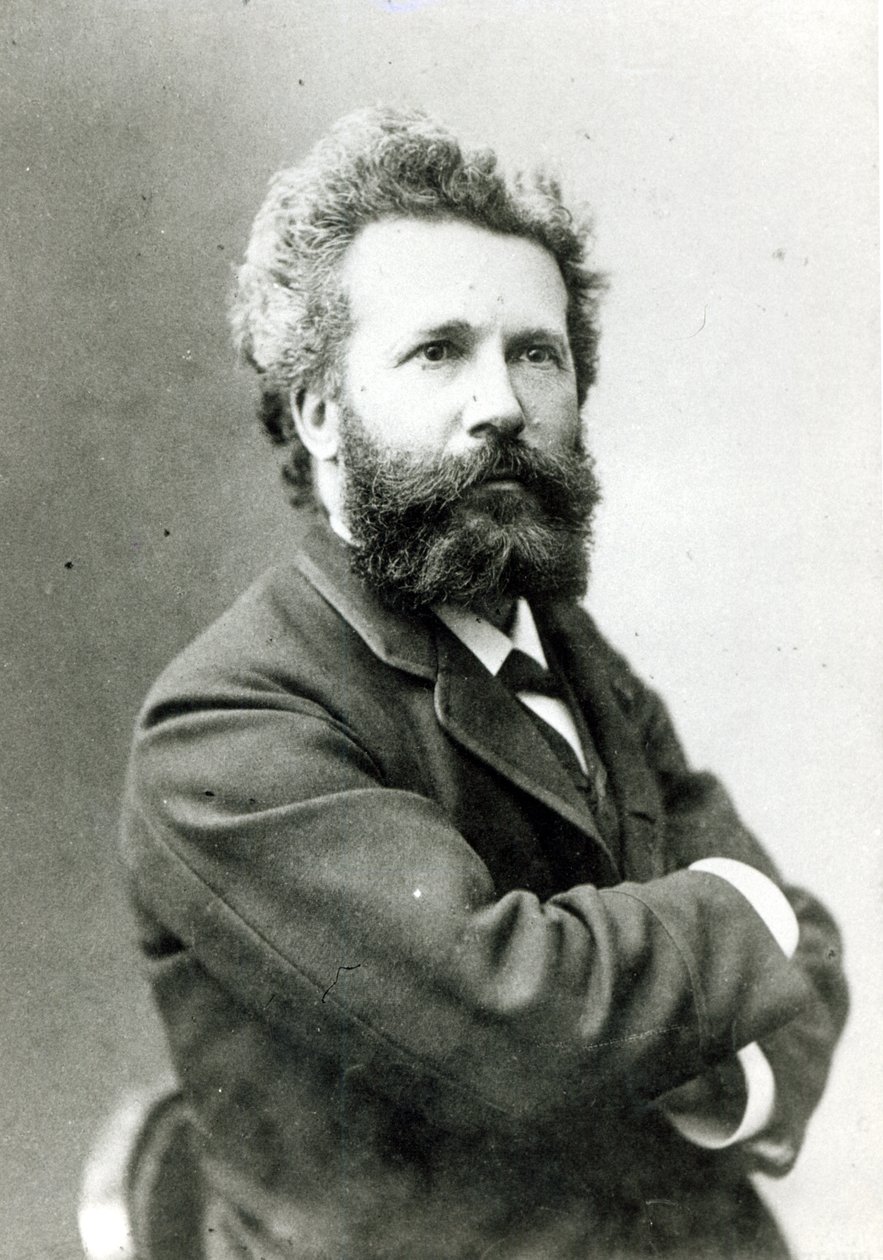 Camille Flammarion (1842-1925) von Eugene Pirou