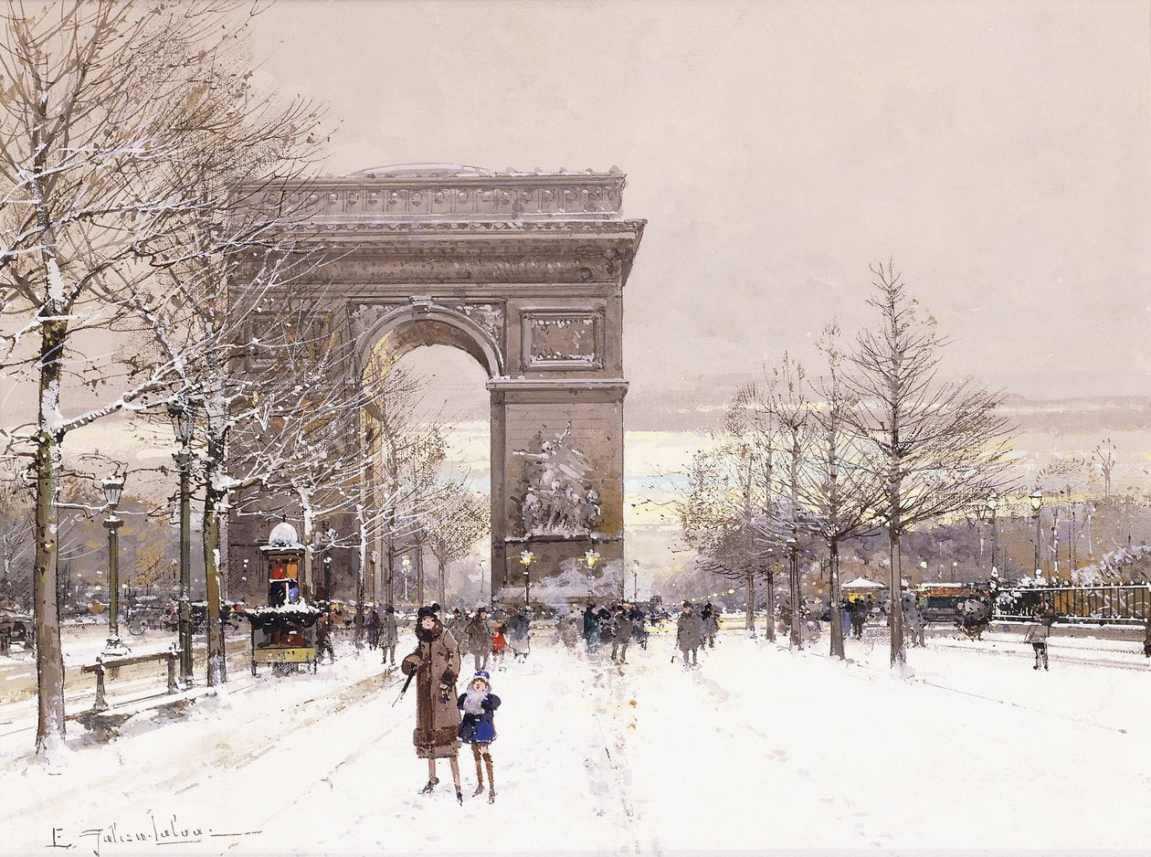 Der Triumphbogen von Eugene Galien Laloue
