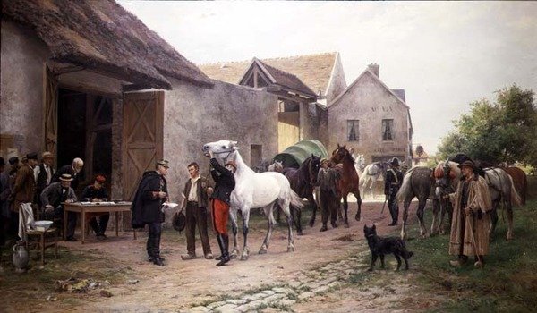 Einberufung von Eugene Alexis Girardet