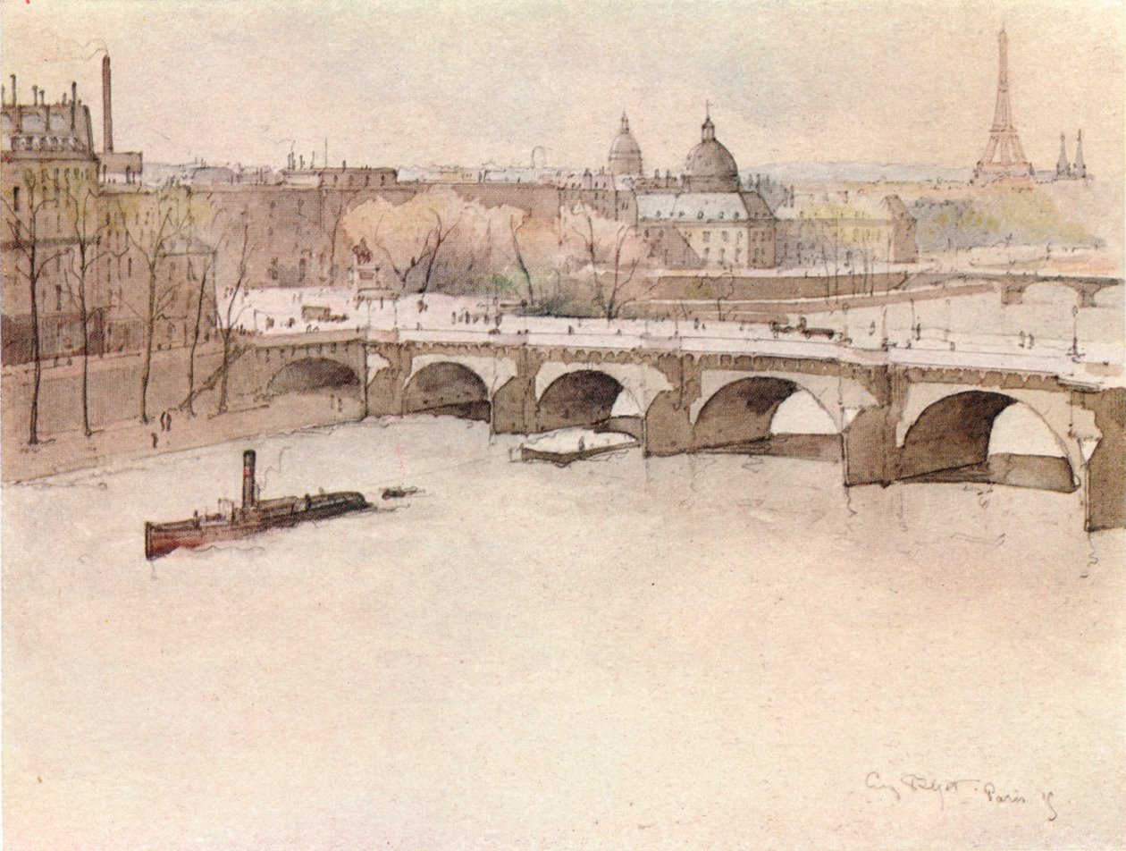 Die Pont Neuf, 1915 von Eugene Bejot