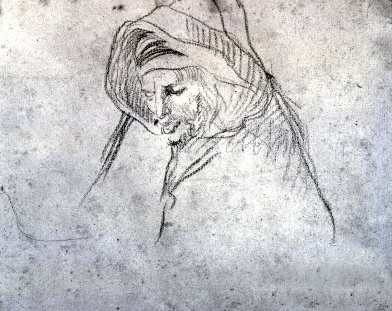 Berberalter Mann im Sahel von Eugène Fromentin