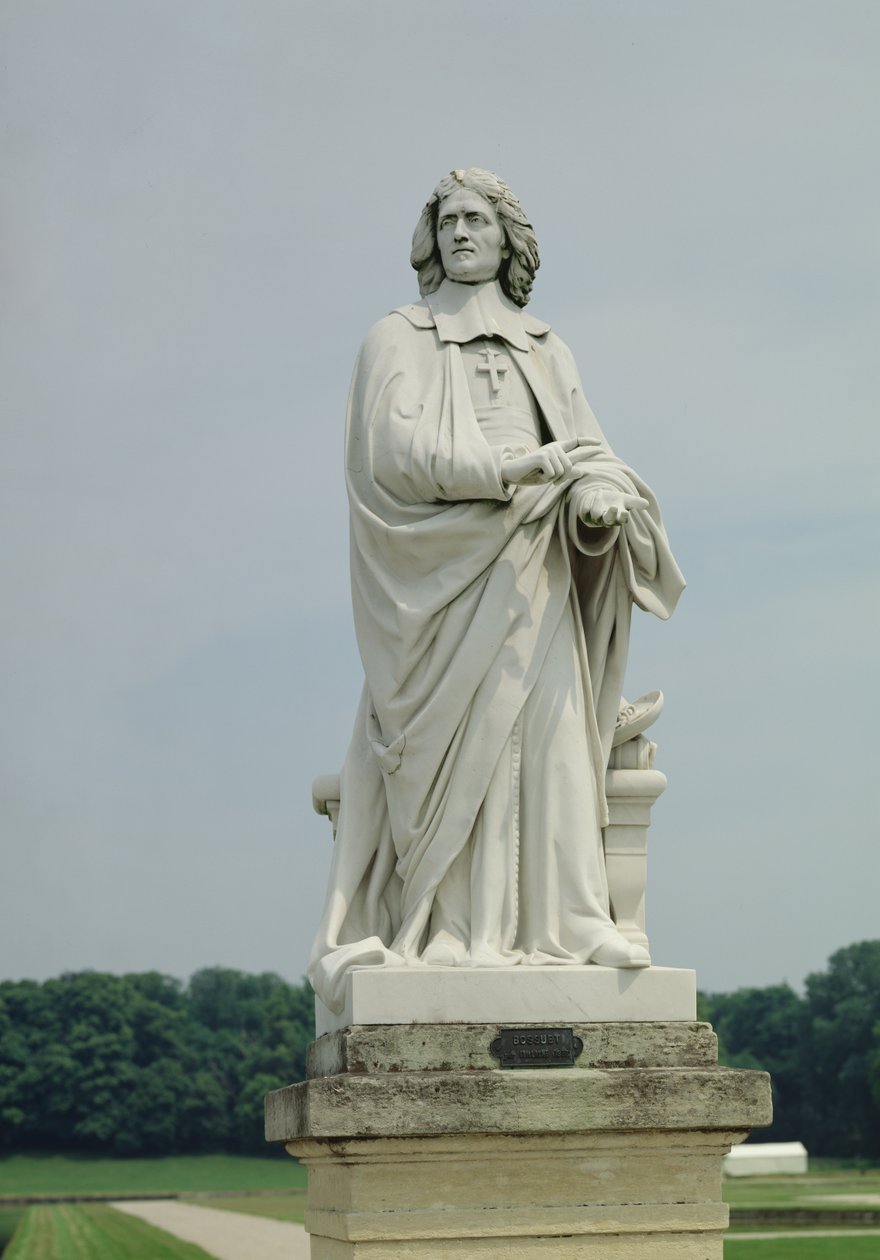 Statue von Jacques Benigne Bossuet (1627-1704) von Eugene Guillaume