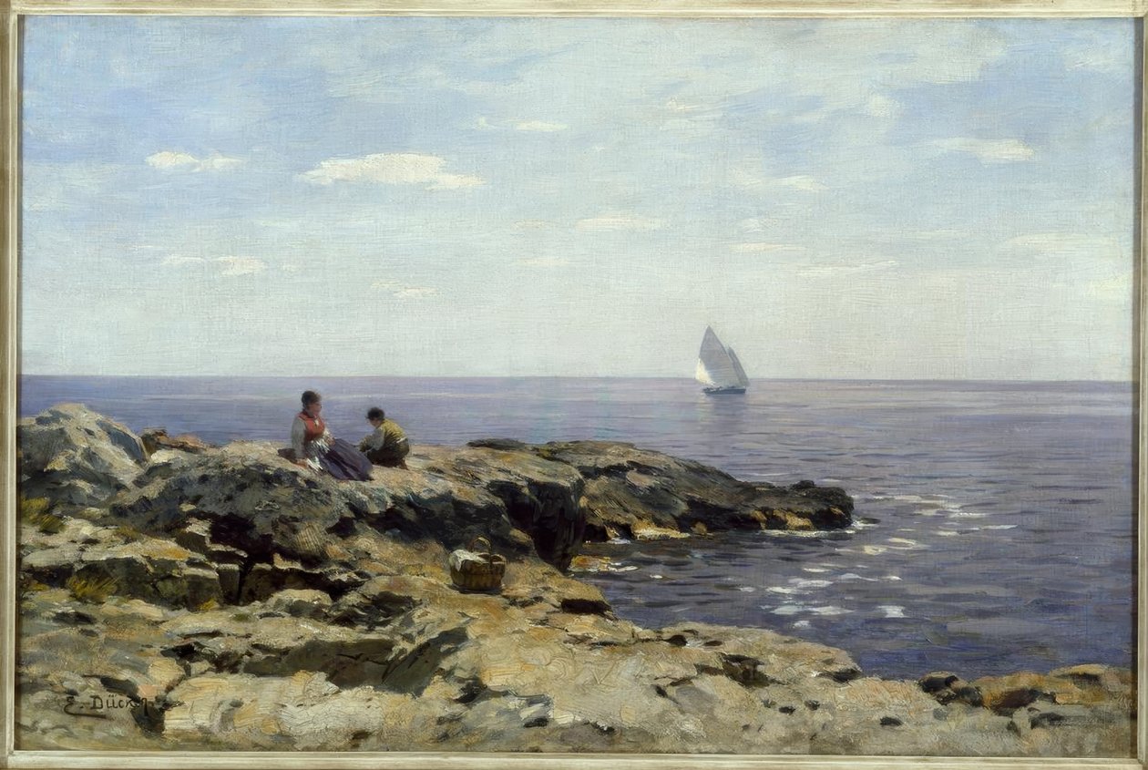 An der Küste von Eugene Gustav Dücker