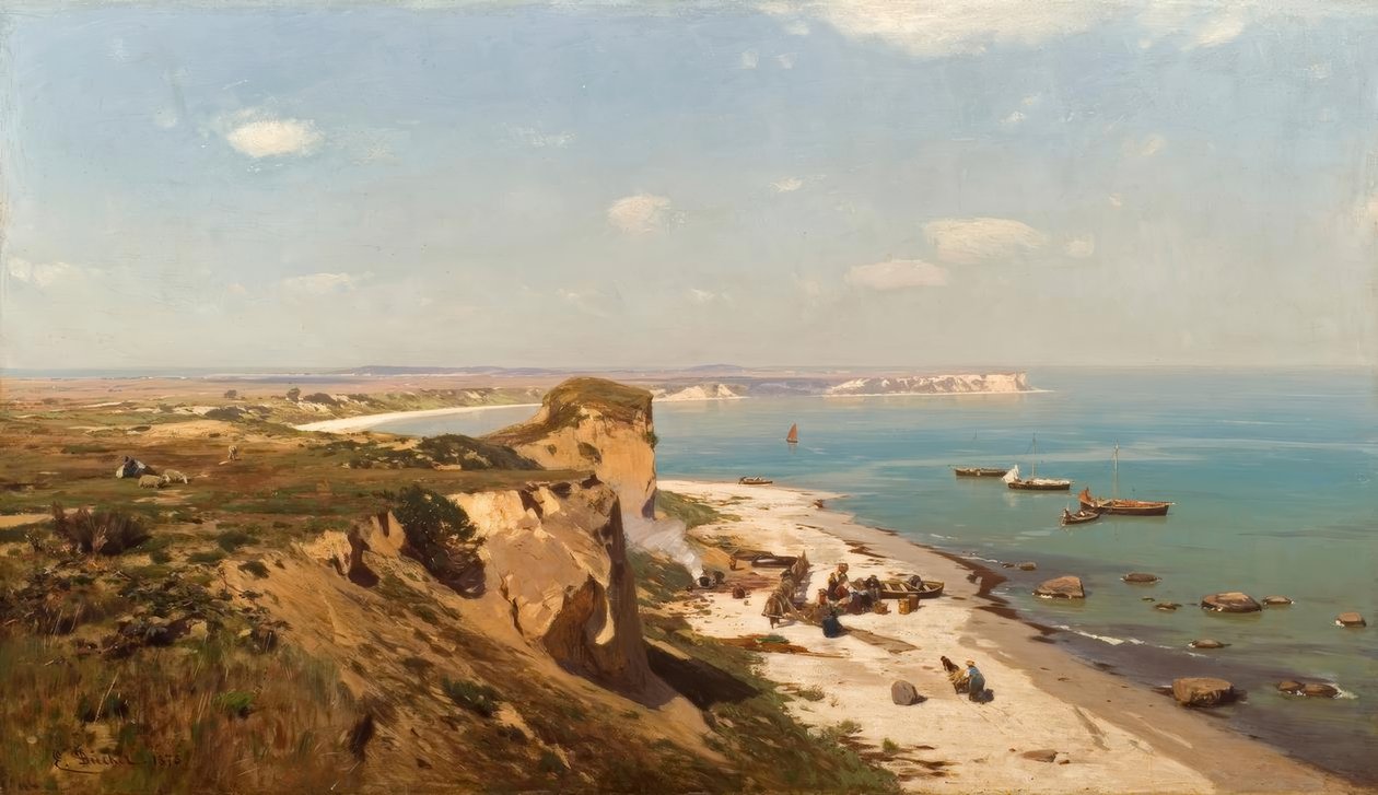 E. Dücker, Ostseeküste von Eugene Gustav Dücker
