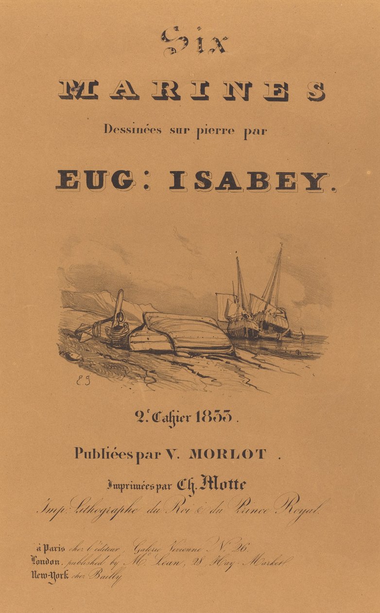 Sechs Marinesoldaten von Eugene Isabey