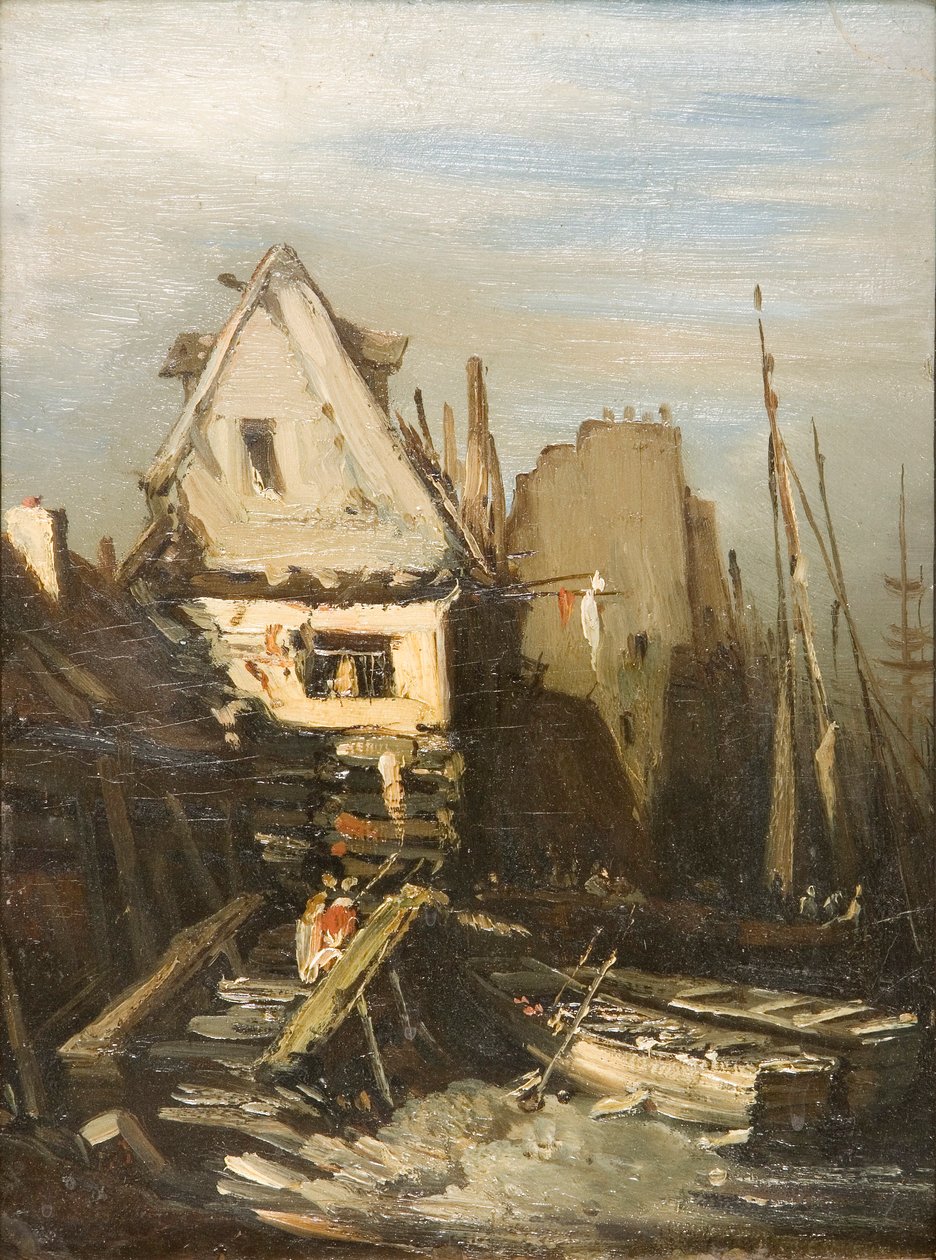 Der Normannische Hafen von Eugene Isabey