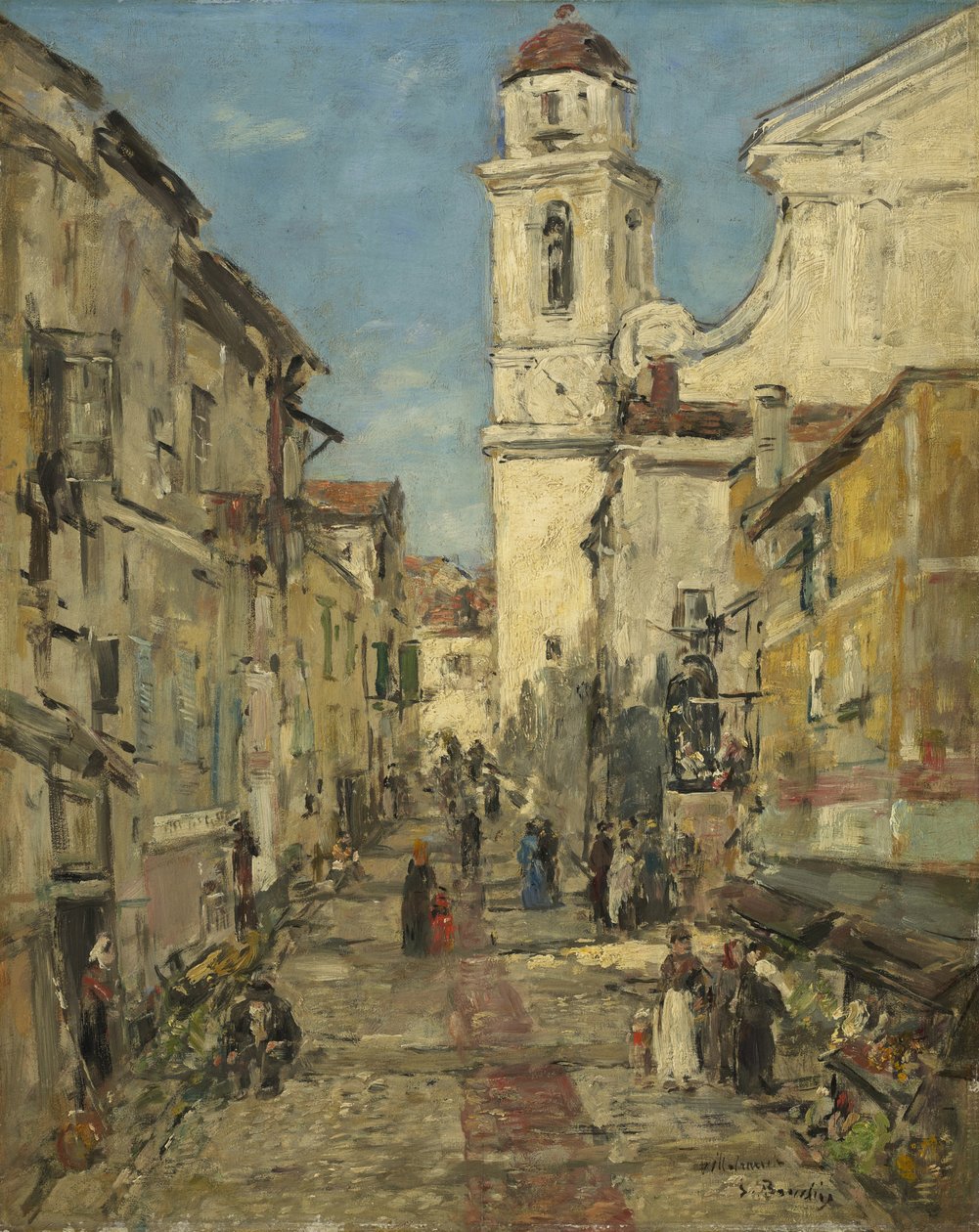 Villefranche, ca. 1892 von Eugene Louis Boudin