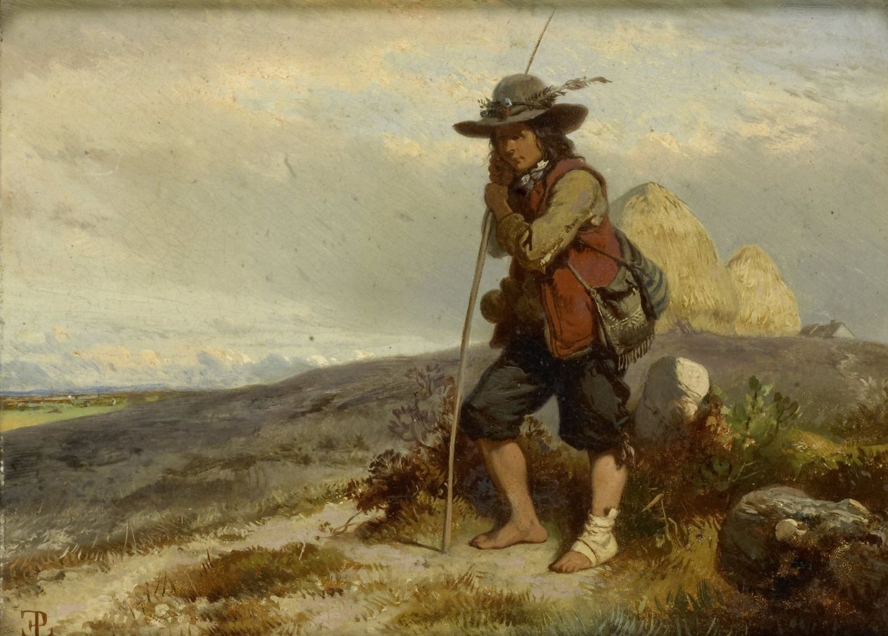 Ein junger Hirte von Eugene Modeste Edmond Lepoittevin