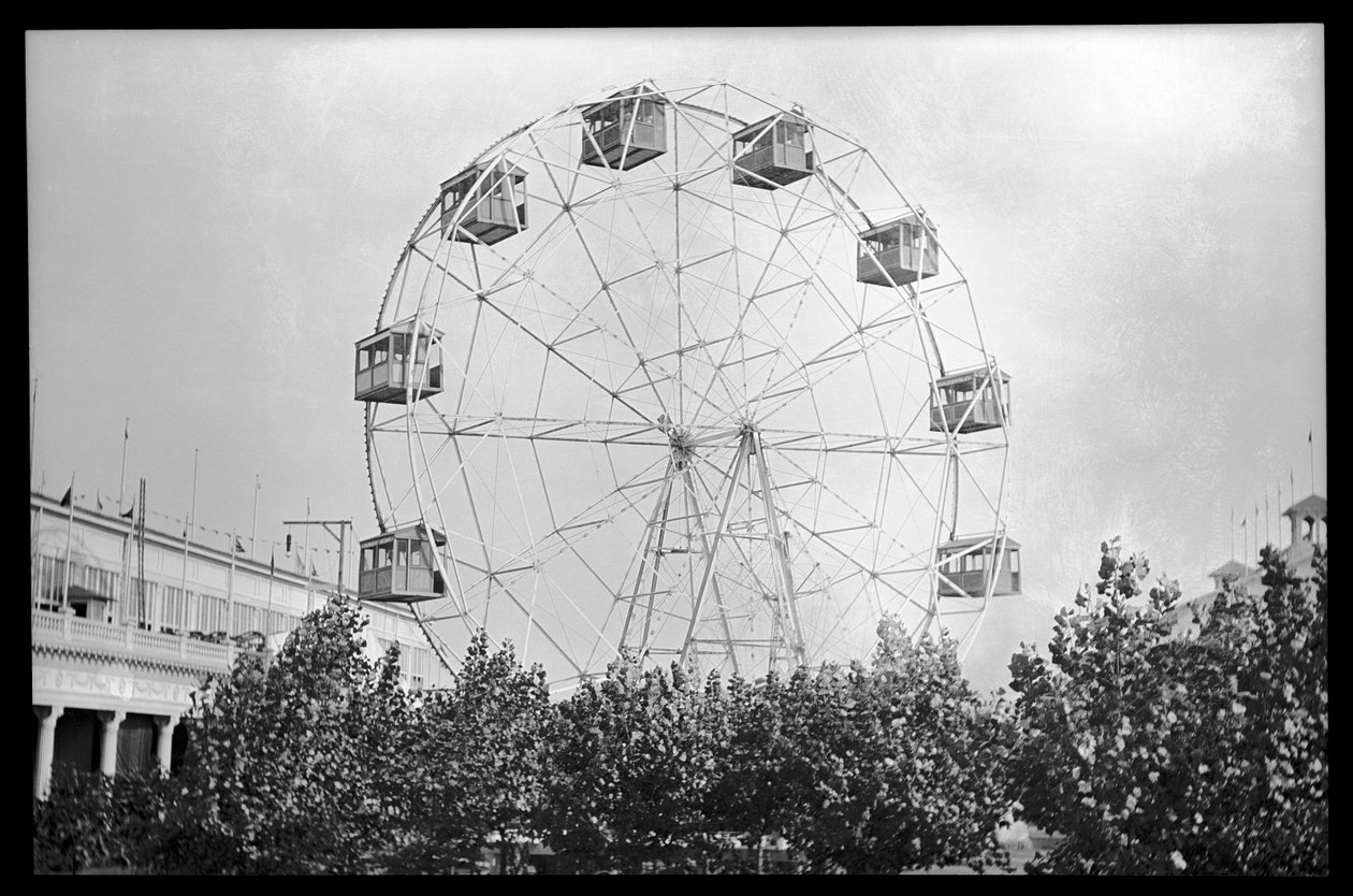 Riesenrad, Coney Island, 1910 von Eugene Wemlinger