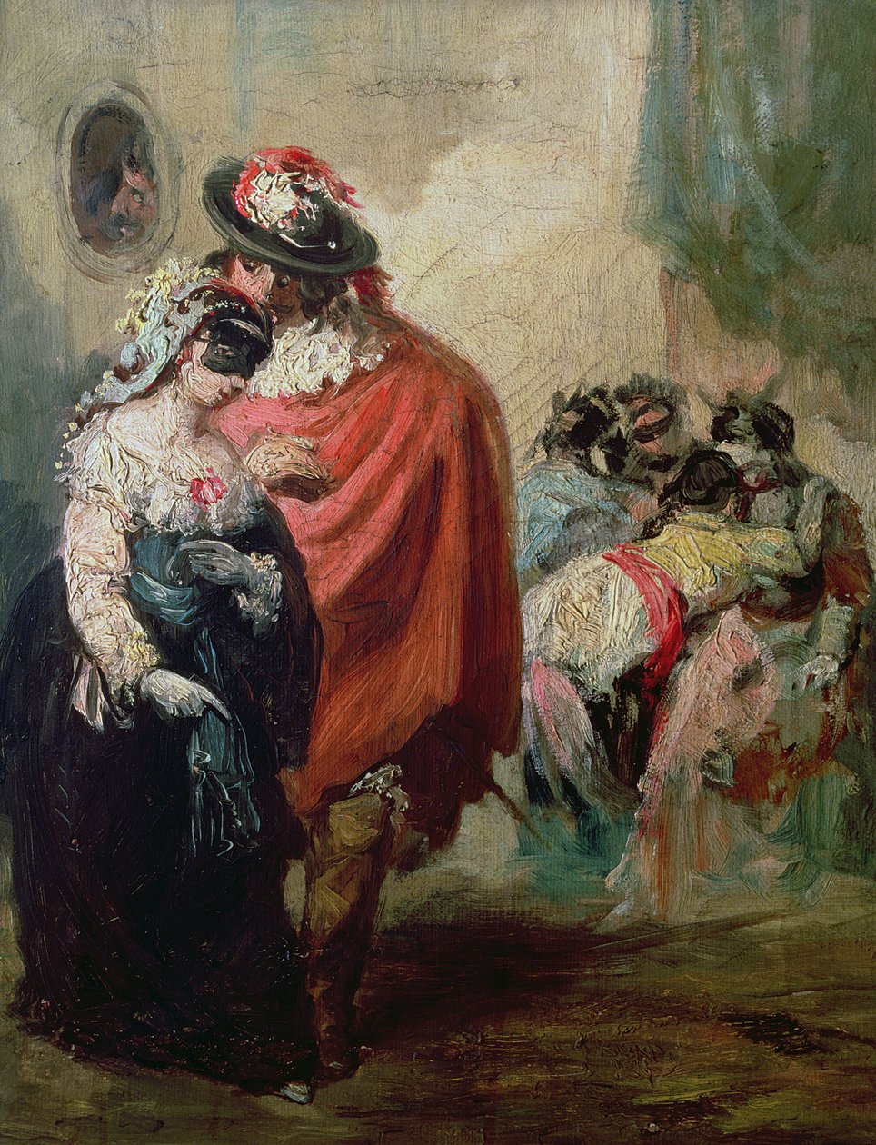Maskerade von Eugenio Lucas y Padilla