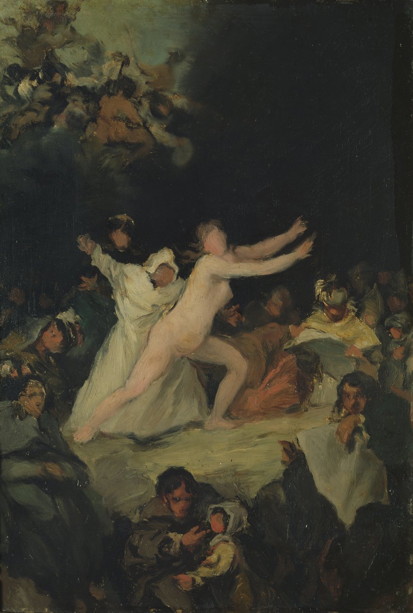 Die Pantomime von Eugenio Lucas y Padilla