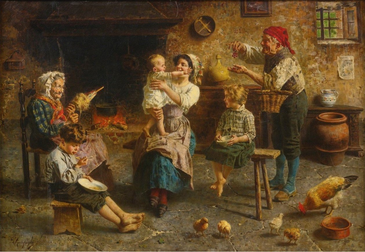 Opas Liebling von Eugenio Zampighi