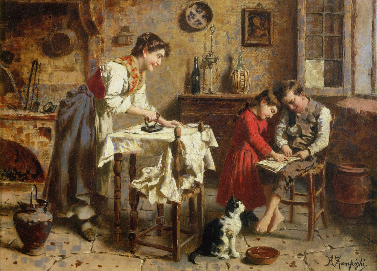 Die Lektion von Eugenio Zampighi
