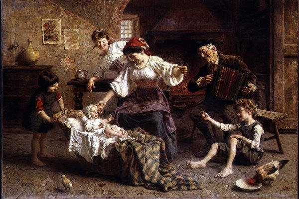 Das Zentrum der Anziehung von Eugenio Zampighi